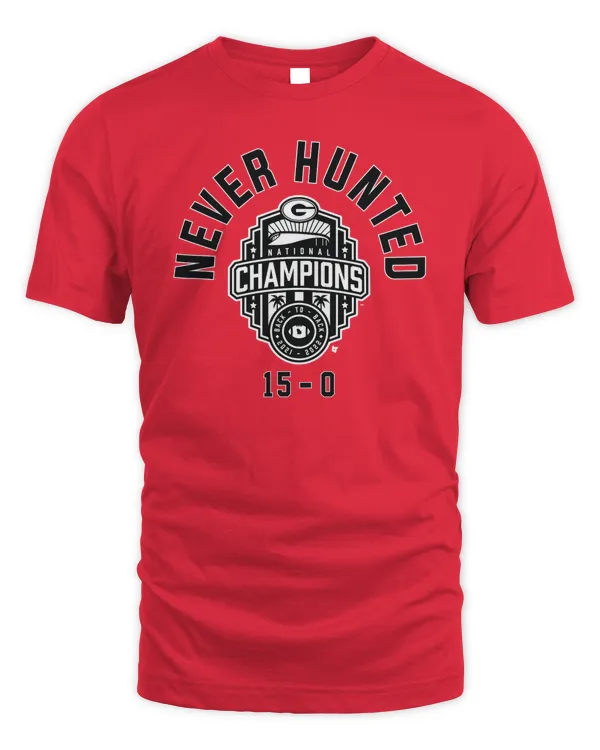 2022 National Champions Georgia Bulldogs Perfect Season 15-0 Shirt