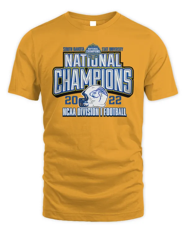 South Dakota State University National Champions 2022 Ncaa Division I Football Tee