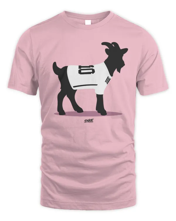 Goat  For Miami Soccer Pink Shirt Smack Apparel