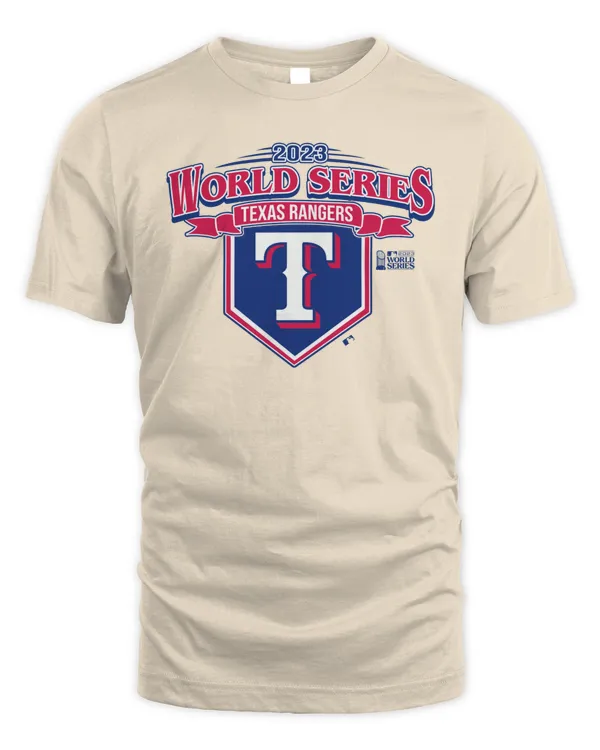 World Series 2023 Texas Rangers Majestic Threads Tee Shirt
