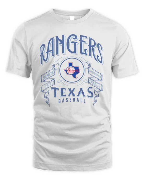 Texas Rangers Darius Rucker Collection by Fanatics Distressed Rock Logo Tee
