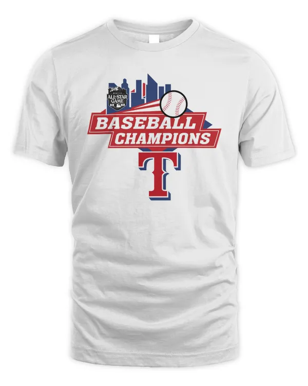 Texas Rangers All Star Game 2023 Baseball Champion Logo Shirt