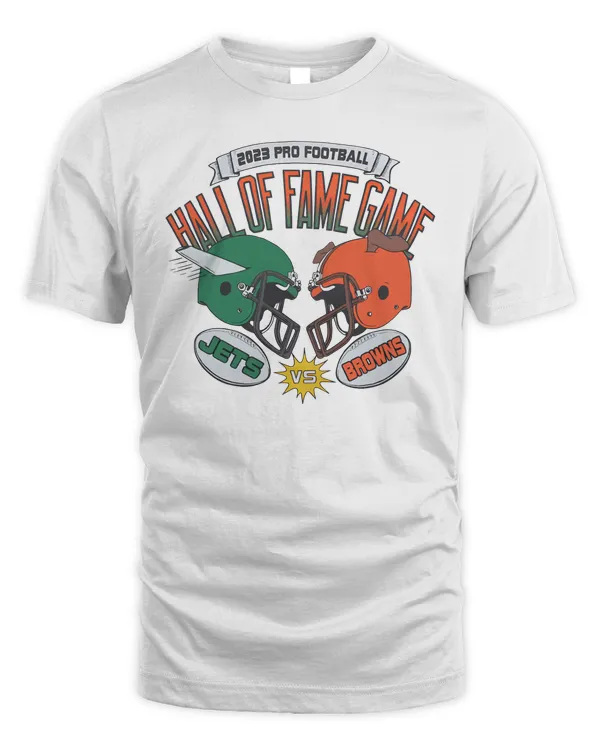 2023 Pro Football Hall Of Fame Game Jets Vs Browns Tee Homage Shop