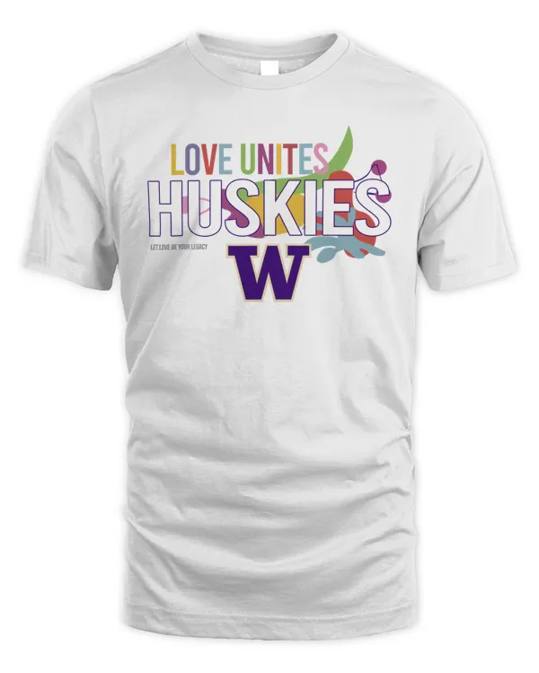 Washington Huskies x Rich Mnisi Pride Collection Pregame Aeroready Tee White