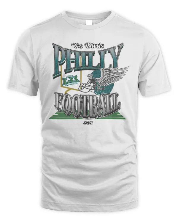 The Philly Special Go Birds Philly Football Tee White