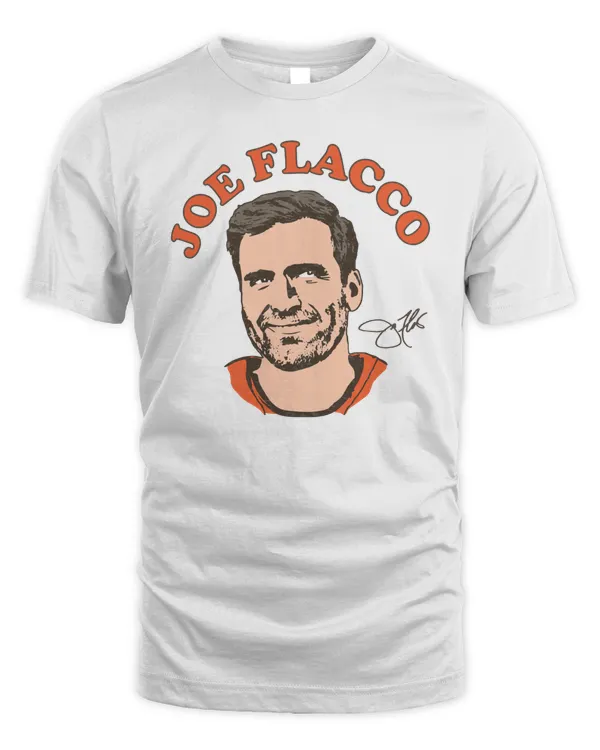 Joe Flacco Ash Crew Signature T-Shirt