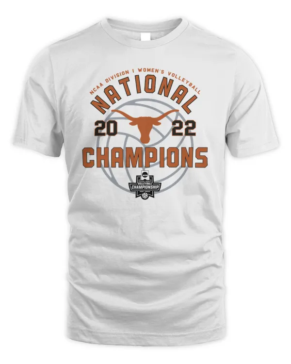 2022 Women'S Volleyball National Champions Texas Longhorns Tee