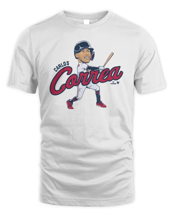 Carlos Correa Minnesota Caricature Shirt Breaking T