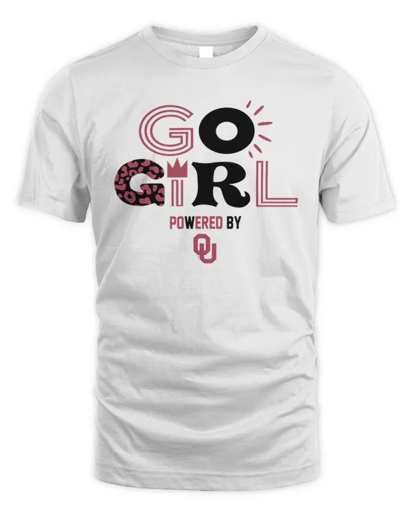 Gameday Couture Oklahoma Sooners PoweredBy Go Girl T Shirt