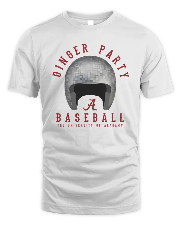 2023 Alabama Crimson Tide Dinger Party Baseball The University Disco Helmet Hoodie