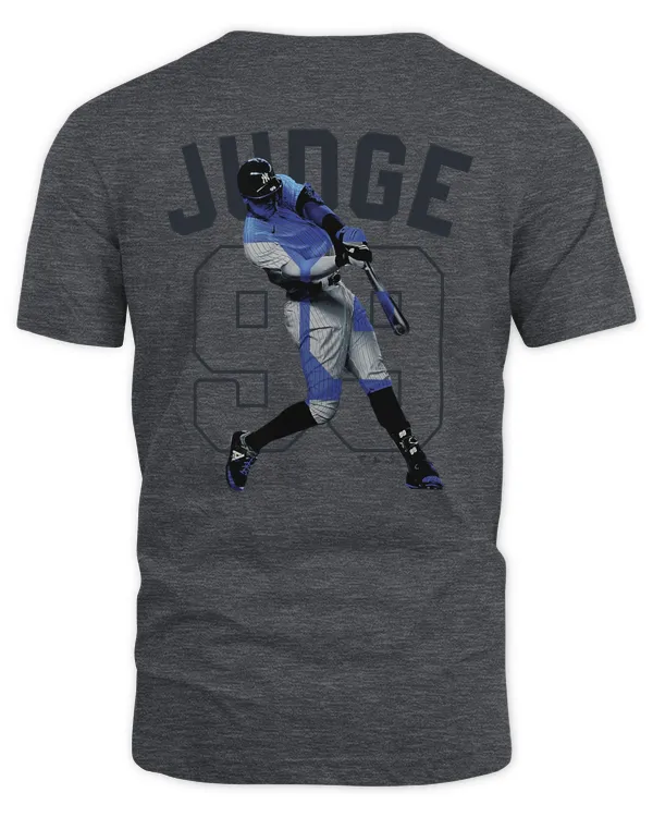 Aaron Judge #99 New York Yankees Double Play Name & Number Tee Shirt