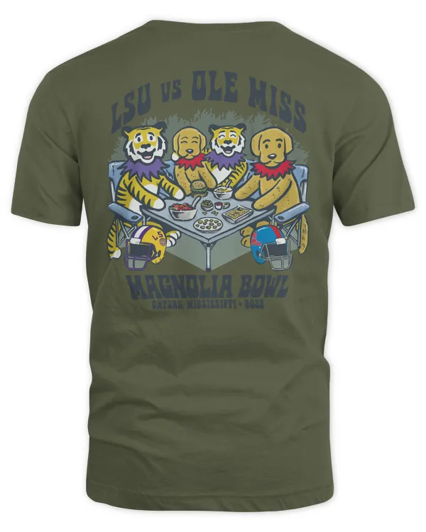 Lsu Vs Ole Miss Game Day 2023 Magnolia Bowl Oxford Mississippi Tee Shirt