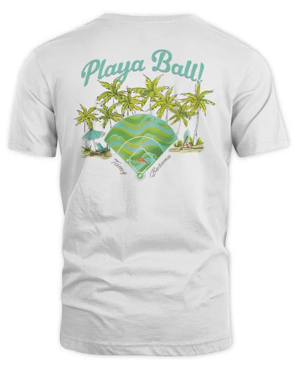 Los Angeles Dodgers Tommy Bahama Playa Ball 2023 T Shirt