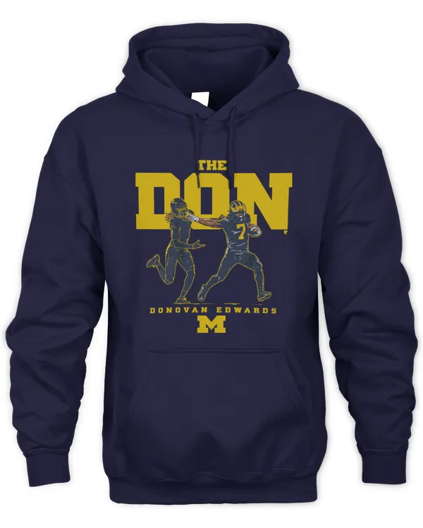 Michigan Football Donovan Edwards The Don Hoodie Sweatshirt
