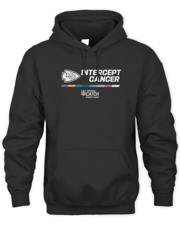NFL Kansas City Chiefs Crucial Catch Intercept Cancer 2022 Hoodie
