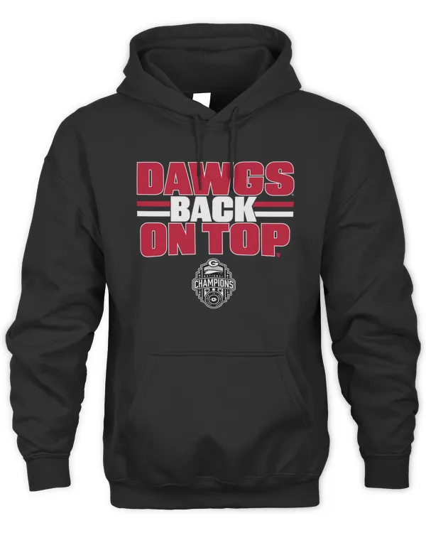 Georgia Football Dawgs Back On Top Shirt Breaking T