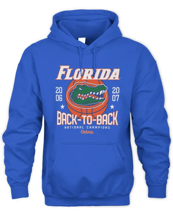 National Champions Florida Gators Back-To-Back Basketball Hoodie