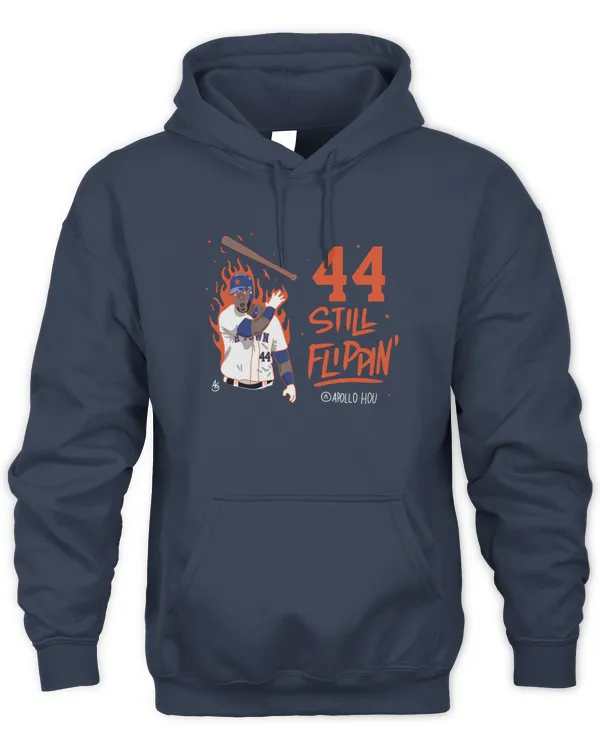 Yordan Alvarez 44 Still Flippin' Apollo Hou Hoodie