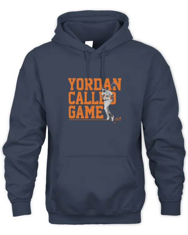 Mlb Shop Astros Baseball Yordan Called Game Hoodie