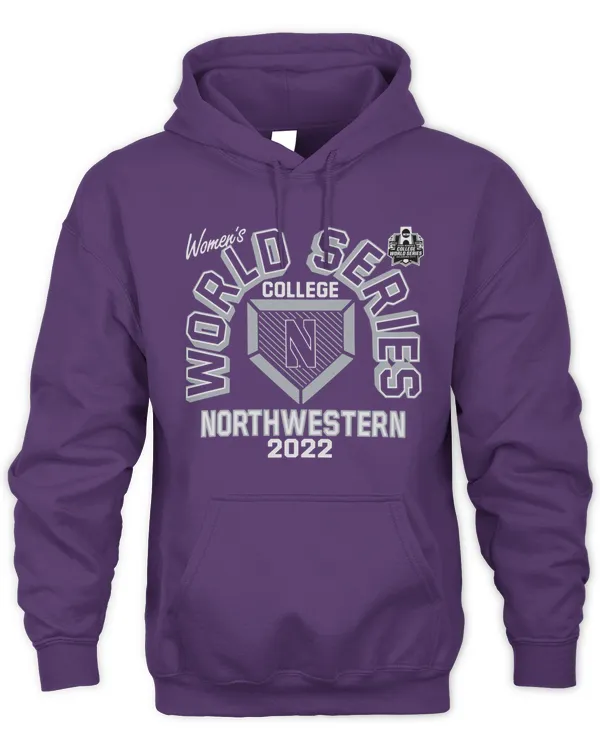 Northwestern Wildcats 2022 Women'S College World Series Hoodie Sweatshirt
