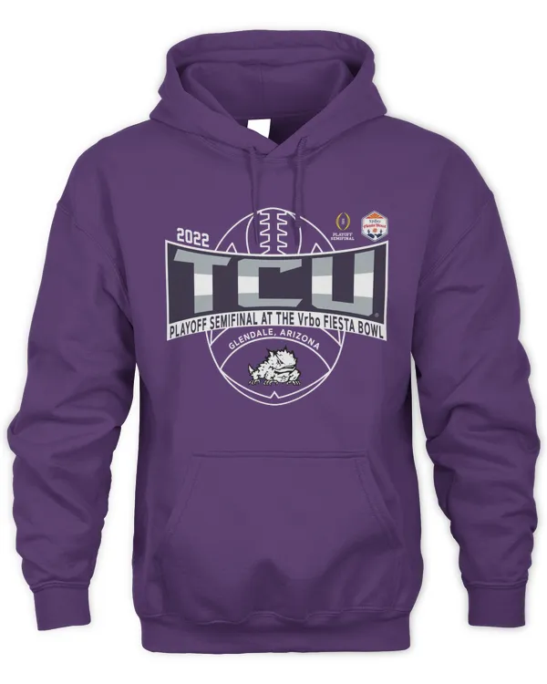Rallyhouse Tcu Horned Frogs 2022 College Football Playoff Bound Hoodie