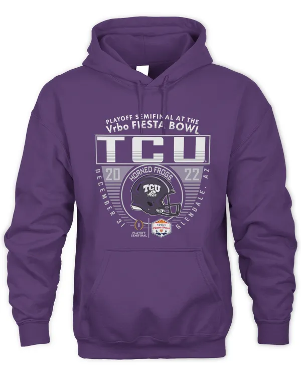 Ncaa Tcu Horned Frogs 2022 Fiesta Bowl Playoff Bound Hoodie