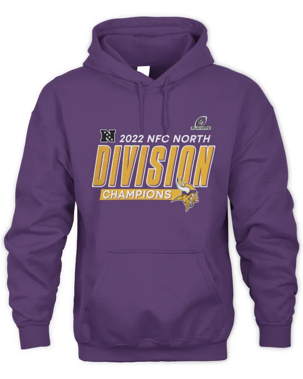 Vikings Nfc North Champions Hoodie Sweatshirt