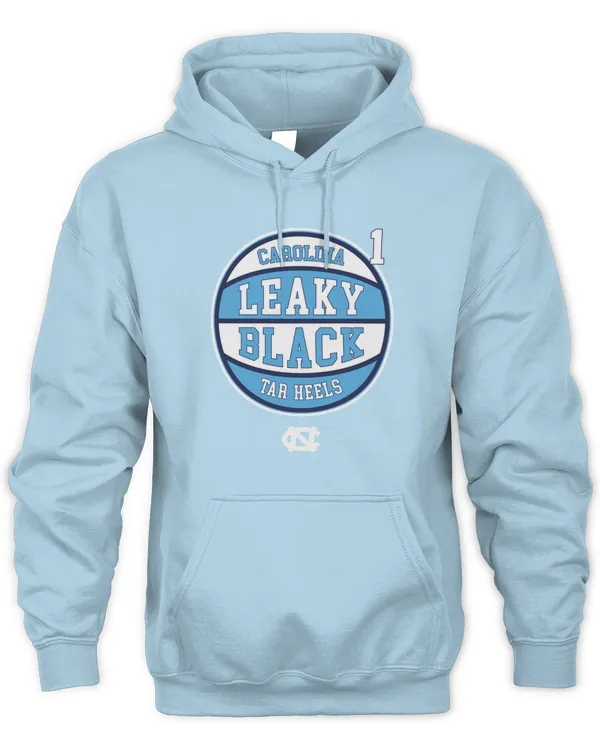 Ncaa Shop North Carolina Tar Heels Leaky Black Hoodie Sweatshirt