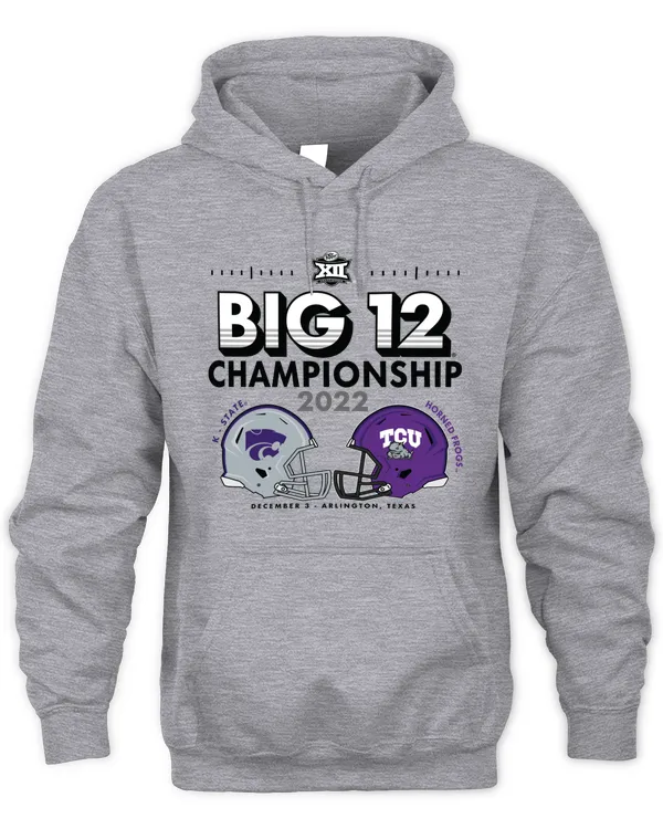 Bkstr Big 12 Championship K-State Vs Horned Frogs Hoodie Sweatshirt