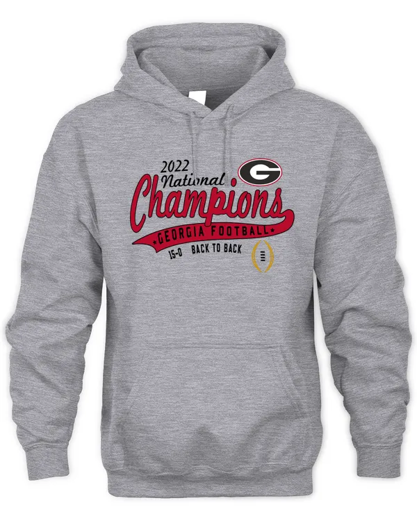 University Of Georgia Football 2022 National Champions Hoodie Sweatshirt