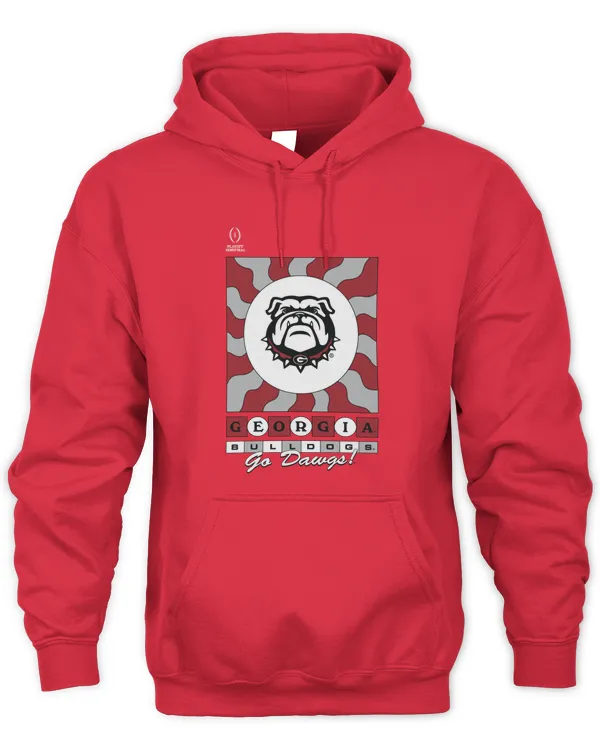 Ncaa Georgia Bulldogs 2022 College Football Playoff Go Dawgs Hoodie Sweatshirt