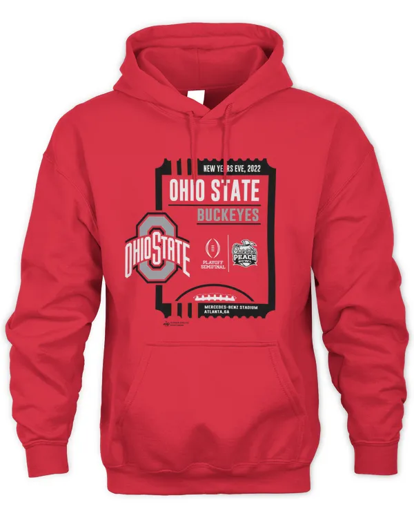 Official Peach Bowl Shop Ohio State Buckeyes Chick-Fil-A Peach Bowl Hoodie