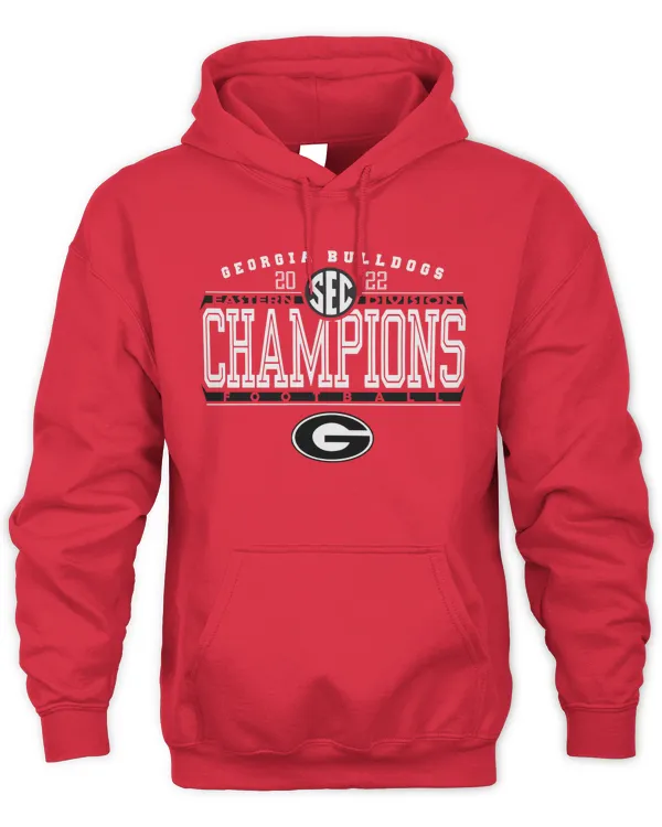 Georgia Bulldogs Sec East Champions 2022 Hoodie Sweatshirt