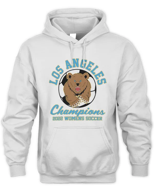 2022 Women'S Soccer Los Angeles Champions Hoodie