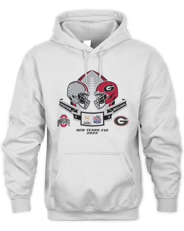 Chick-Fil-A Peach Bowl 2-Team Hoodie Sweatshirt