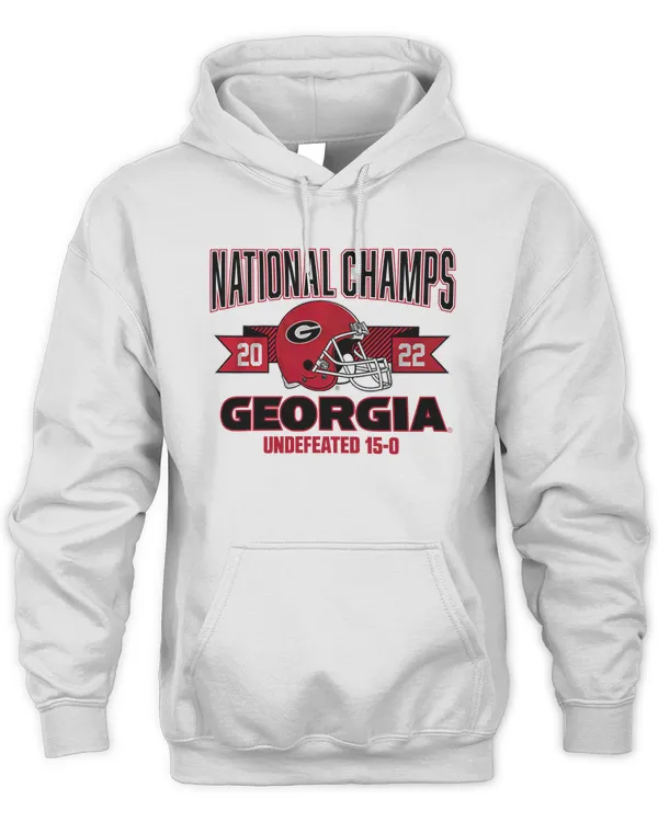 Georgia Bulldogs National Champions Arched Helmet National Champions Arched Helmet Shirt Breaking T