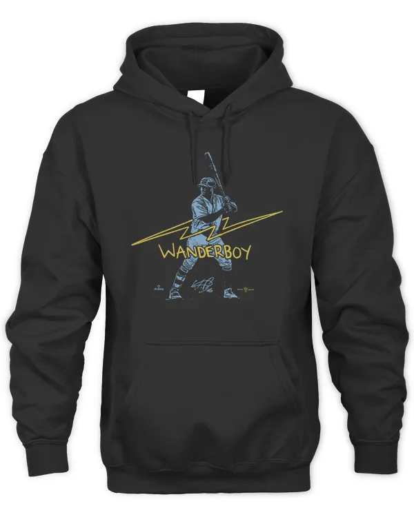 RotoWear Wander Boy Tampa Bay Wander Franco Baseball Unisex Hoodie Sweatshirt