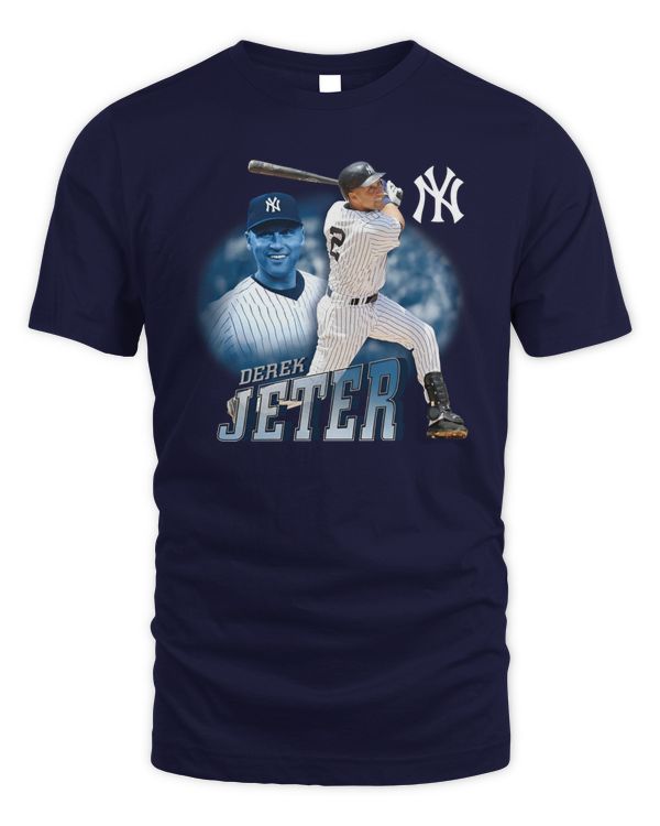 Derek Jeter New York Yankees Swing 2023 T Shirt