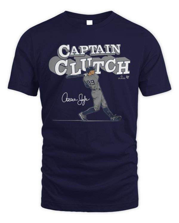 Aaron Judge #99 Captain Clutch Navy Tee