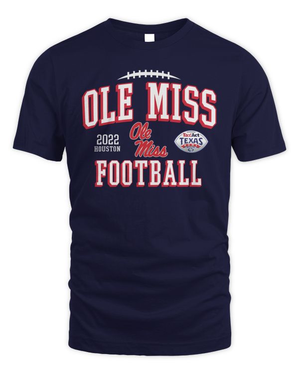 Official Ncaa Ole Miss Football 2022 Texas Bowl Bound T Shirt