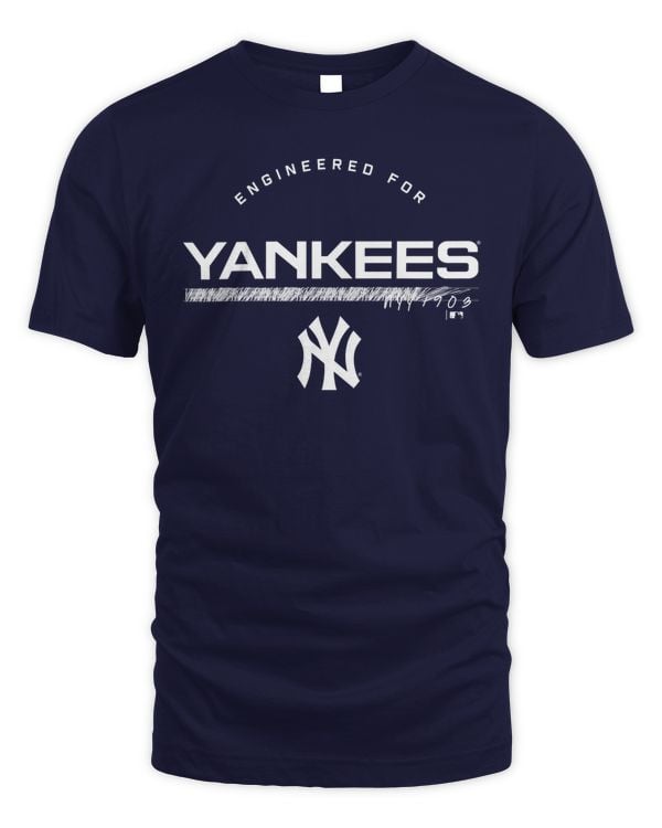 Official Mlb Shop Men'S New York Yankees Engineered For Yankees T Shirt