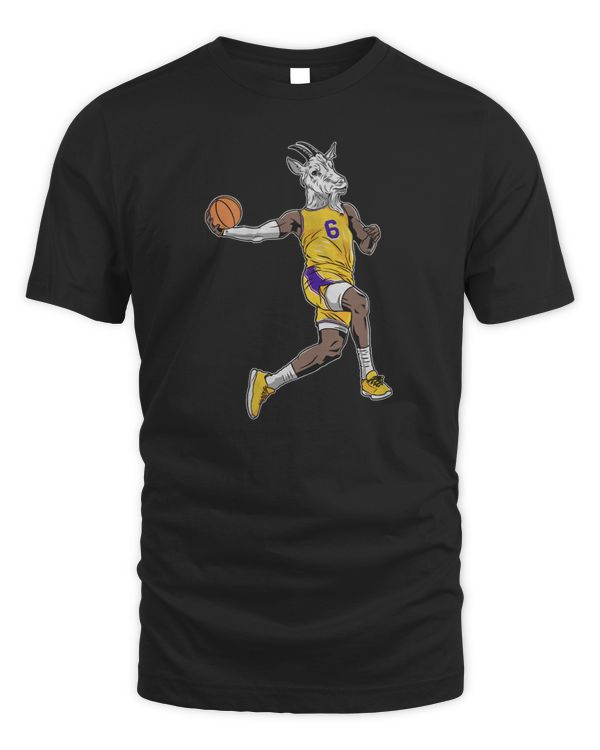 Barstool Sports Los Angeles Lakers LeBron James GOAT Shot Tee