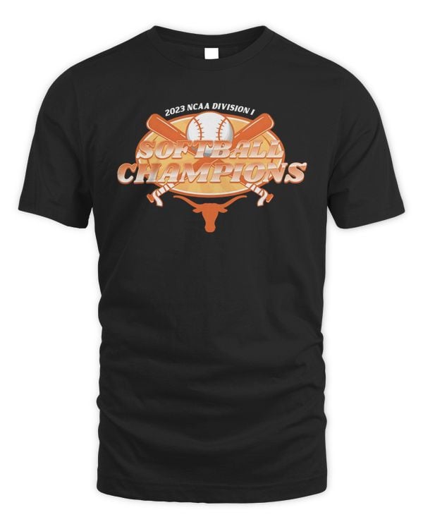 Official Texas Longhorns 2023 Women's Softball College World Series Championship Tee