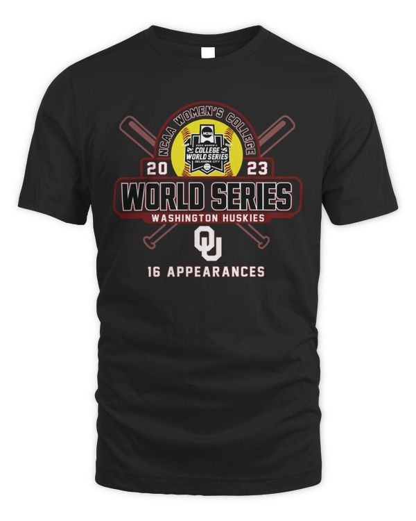 Oklahoma Sooners 16 Appearances Ncaa Women'S College World Series Shirt