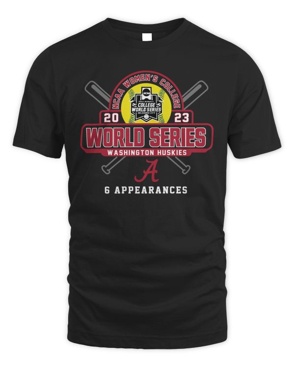 Alabama Crimson Tide 6 Appearances Ncaa Women's College World Series Shirt