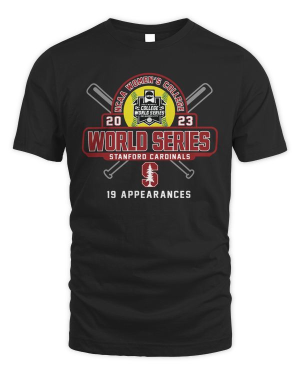 Stanford Cardinal 19 Appearances Ncaa Women's College World Series Shirt