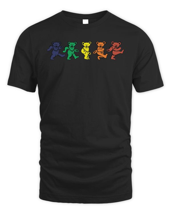Grateful Dead Merch Bear's Choice Tee Black