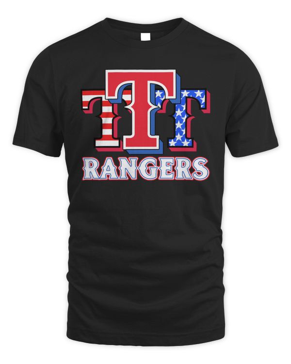 Official Texas Rangers 4Th Of July 2023 Unisex T Shirt
