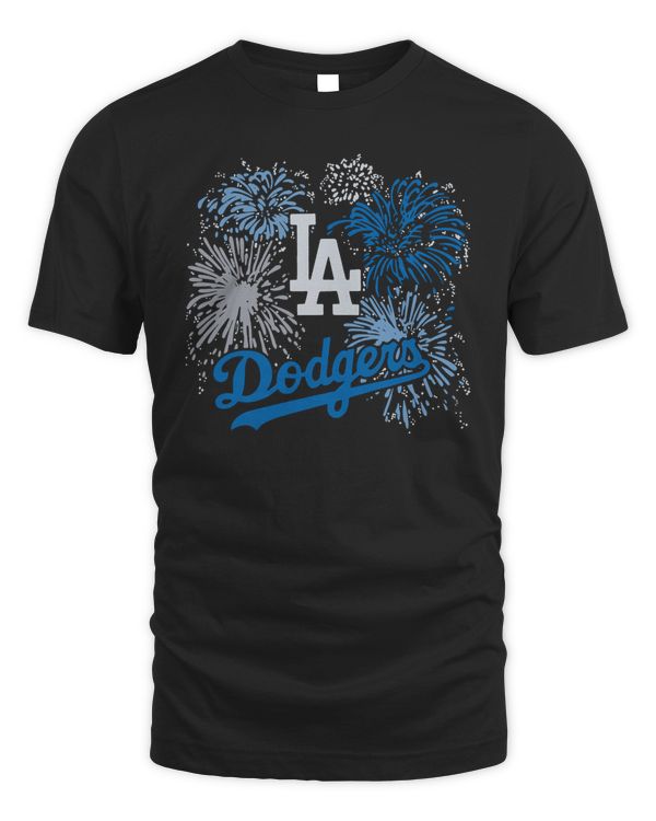 Los Angeles Dodgers Fireworks 2023 Tee Homage Shop