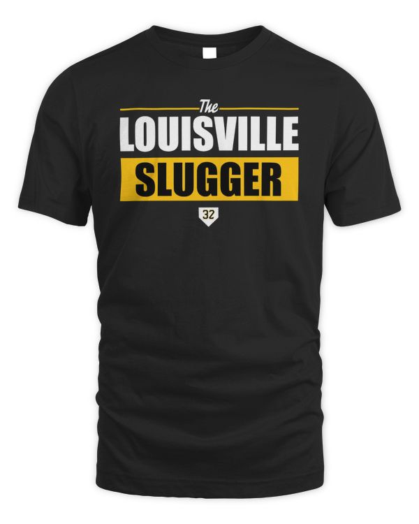 Pittsburgh Clothing The Louisville Slugger #32 Tee Black